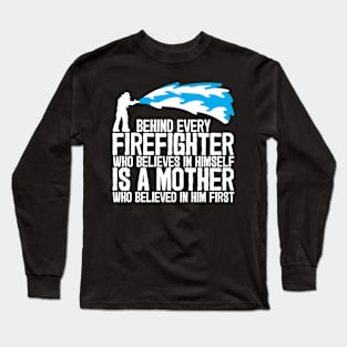 Firefighter Mom Long Sleeve T-Shirt